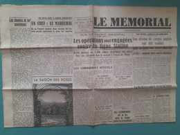 COLLABORATION LE MEMORIAL 7 JUILLET 1941 FRONT ORIENTAL OPERATIONS CONTRE LA LIGNE STALINE - Otros