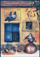 Pigeon And Sparrowy, 2V MS, 2010 - Uccelli Canterini Ed Arboricoli