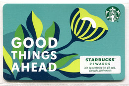 STARBUCKS USA 2020 - 6188 - Good Thinks Ahead - Gift Cards