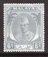 Malaya Kelantan 1951 Single 6c Definitive Stamp In Mounted Mint - Kelantan