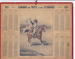 ALMANACH DES POSTES ET DES TELEGRAPHES  1924 - Formato Grande : 1921-40