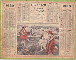 ALMANACH DES POSTES ET DES TELEGRAPHES  1923 - Grand Format : 1921-40