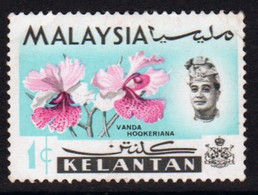 Malaya Kelantan 1965 Single 1c Definitive Stamp In To Celebrate The Flowers In Mounted Mint - Kelantan