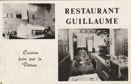 Bruxelles , Restaurant  Guillaume , Quai Aux Bois à Brûler , 37 ,( Spécialiste Du Homard Et Du Poisson - Cafés, Hôtels, Restaurants