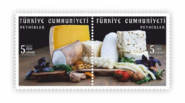 TURKEY / 2022 - Cheese (Gastronomy), MNH - Unused Stamps