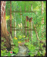 Nouvelle Calédonie B.F.  N° 11  XX "Philanippon'91", Expo. Philatélique : Papillon, Le Bloc Sans Charnière, TB - Blocchi & Foglietti