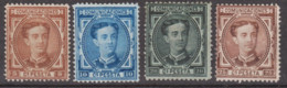 1876  Edifil 174 / 177 Nuevos - Unused Stamps