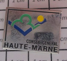 3619 Pin's Pins / Beau Et Rare / THEME : ADMINISTRATIONS / CONSEIL GENERAL DE LA HAUTE MARNE - Administrations