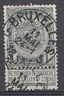 Belqique 1893  Mi.Nr: 50 Wapenschild  Oblitèré / Used / Gebruikt - 1893-1907 Wappen