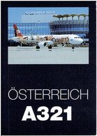 Austrian Airlines - Airbus A-321 / Flughafen Wien (Airbus Issue) - 1946-....: Era Moderna