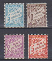 ANDORRE - Taxes- Série De 1938/41 Neuve - Neufs