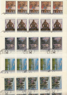 SU – 1987 – Mi. 5762-5766 Als Gestempelte Gebrauchte Bogen Satz USED - Fogli Completi