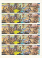 SU – 1989 – Mi. 6009-6013 Als Postfrische**ZD Bogen MNH - Fogli Completi