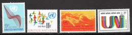 Nations-Unis - New-York YT PA 15-18 Neuf Sans Charnière - XX - MNH - Poste Aérienne