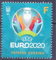 2021. Ukraine, European Soccer Cup EURO'2020, 1v, Mint/** - Ukraine