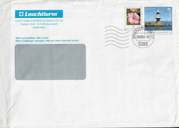 Deutschland Germany Allemagne - Privatumschlag Leuchtturm Malve/Brunsbüttel 2000 - Gebraucht - Private Covers - Used