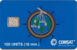 COMSAT : COM13A 100u COMSAT SI-6 (ctrl 2020) USED - Cartes à Puce