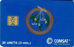 COMSAT : COM08 30u COMSAT SI-4gold (ctrl 1006) USED - [2] Tarjetas Con Chip