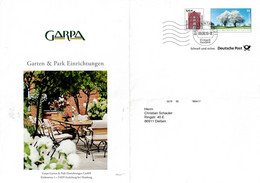 Deutschland Germany Allemagne - Einleger Der Firma GARPA Packhaus / Frühling: 2010 - Siehe Scan - Privé Briefomslagen - Gebruikt