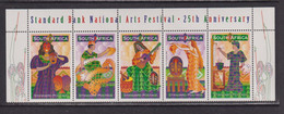 SOUTH AFRICA - 1999 Arts Festival Set As Strip Never Hinged Mint - Neufs