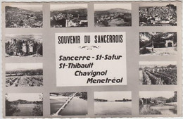 RT26.919   CHER.SOUVENIR DU SANCERROIS.  SANCERRE. SAINT-SATUR .St THIBAULT. CHAVIGNOL.MENETREOL - Sancerre