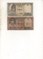 NEPAL - 2 Billets - 10- Rupees Ten - 2 Scans - - Népal