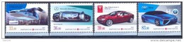 2015. Kyrgyzstan, The Cars Of XXI Century, 4v Perforated, Mint/** - Kirghizistan