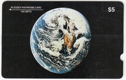 USA_ : PRO-P07 5$ PLANET EARTH MINT - Cartes Magnétiques