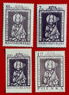 CESKA REPUBLIKA 1997 S. ADALBERTUS MNH POLSKA POLAND DEUTSCHLAND HUNGARY MAGYARORSZAG - Unused Stamps