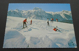 Abtenau Wintersportplatz Mit Tennengebirge - Cosy Kunstverlag, Brigitte David-Gründler, Salzburg - # W 2163 - Abtenau