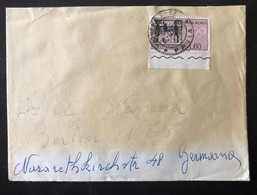 ITALY,  Circulated Cover Too Germany, PAVIA, 1959 - Storia Postale