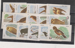 YUGOSLAVIA  Vintage Matchbox Labels Nice Set Fauna Birds - Zündholzschachteletiketten