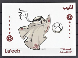 Laeeb - Official Mascot Of 2022 FIFA World Cup In Qatar - Post Card - Soccer Football - Qatar