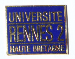 Pin's Rennes (35) - UNIVERSITE RENNES 2 - Haute Bretagne - Mona Liza - L124 - Administrations