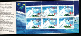 2001 Christmas Michel GL 374-375MH Yvert Et Tellier GL C353 Stanley Gibbons GL SB16 Used - Libretti