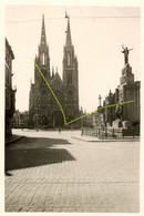 ♥️ St. Petrus En Paulus Kerk Met Het Oorlogsmonument Van De Eerste Wereld Oorlog ( 9 X 6) (D-25) Oostende - Ostende - War, Military