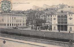 19-TULLE-Théatre Et Poste-N°6006-D/0245 - Tulle