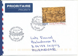 France Cover Sent To Germany 28-8-2006 Single Franked With Special Postmark - Briefe U. Dokumente