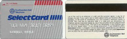 USA : USAS322 SOUTHWESTERN BELL SELECTCARD USED - A Identifier