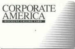 USA : USAN303 CORPORATE AMERICA Discount Calling Card USED - A Identifier