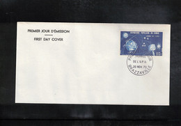 Congo 1973 Space / Raumfahrt Day Of UPU - Satellites FDC - Africa