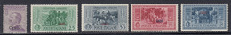 1912-1932 Insieme Di 5 Valori Sass. MH* Cv 114 - Aegean (Caso)