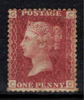 GB 1864 1d Red Plate 218 SG 48 HM #BWD14 - Ongebruikt