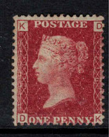 GB 1864 1d Red Plate 216 SG 48 HM #BWD13 - Nuovi