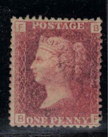GB 1864 1d Red Plate 173 SG 48 HM #BWD6 - Unused Stamps