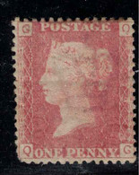 GB 1864 1d Red Plate 79 SG 48 HM #BWD2 - Unused Stamps