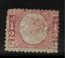 GB 1870 1/2d Bantam Plate 12 SG 48 MNG #BWC7 - Unused Stamps