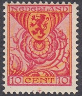 Netherlands, Scott #B11, Mint Hinged, Arms Of South Holland, Issued 1925 - Unused Stamps