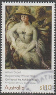 AUSTRALIA - USED 2021 $1.10 Centenary Of Archibald Prize - William Dobel "Margaret Olley" 1948 - Used Stamps