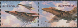 AUSTRALIA - USED 2011 60c Air Force Aviation Se-tenant Pair - Aircraft - Used Stamps